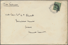 Br Hongkong: 1935. Printed Matter Rate Envelope (toned) Written From The Shanghai Defence Force Addressed To Jersey Bear - Other & Unclassified