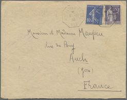 Br Hongkong: 1938. Envelope Written From 'Father Maupeu, A Bord Du "President Douner' Le Hong Kong' Letter Dated '9th No - Autres & Non Classés