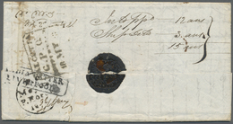 Br Indien - Vorphilatelie: 1832 MEYWAR FIELD POST: Entire Letter Written (8 April) From Neemuch By A Soldier To His Moth - ...-1852 Prephilately