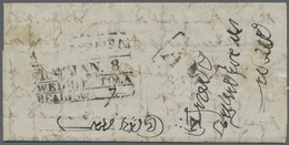 Br Indien: 1848. Stampless Envelope Written From Battala Dated 'Dec 28th 1848' Addressed To Calcutta Endorsed ‘Bea - Autres & Non Classés