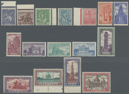 ** Indien: 1949, Complete Set Of Definitives Up To 15 Rp. Mnh - Autres & Non Classés