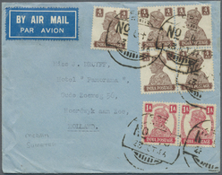 Br Indien - Feldpost: 1946. Air Mail Envelope Headed 'On Active Service' Written From 'E. Godfrey, Corporal 7181' Addres - Franchigia Militare