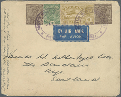 Br Indien - Flugpost: 1933 HOUSTON MOUNT EVEREST FLIGHT: Cover And Letter From The First Flight Across The Mount Everest - Posta Aerea