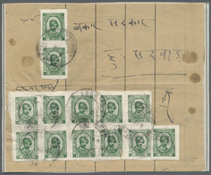 Br Indien - Feudalstaaten: KISHANGARH: 1900-1945, Lot With Four Different Covers: Single Franking With Mi.-Nr. 6, Two Co - Autres & Non Classés