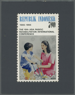 Indonesien: 1995, Collage For Not Issued Design "The 10th Asia Pacific Rehabilitation International Conference", Essay F - Indonesia