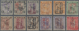 O//**/* Japanische Besetzung  WK II - Malaya: 1942: Malaya Japanese Occupation Single Character Overprint On Negri Sembi - Malaysia (1964-...)