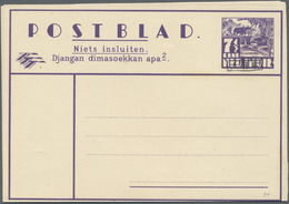 GA Japanische Besetzung  WK II - NL-Indien / Sumatra / Dutch East Indies: East Coast, 1942, Envelope 3 1/2 C. Ovpt. Boxe - Indonesia