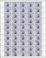 ** Jemen - Königreich: 1964, "FREE YEMEN..." Handstamp In Violet On 1962 Children's Relief Issue, Complete Set Of Four V - Yémen