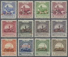 ** Jordanische Besetzung Palästina - Zwangszuschlagsmarken: 1948, Compulsory Surtax Stamps Of Jordan With Bilingual Opt. - Jordan