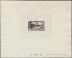 (*) Libanon: 1940. Set Of 8 Epreuves D'Atelier For The Complete 1940 Air Mail Series "Beit-Eddine & Baalbeck". - Liban