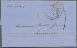 Br Malaiische Staaten - Straits Settlements: Prephilately, 1861, Entire Folded Letter From Penang With 9 Mai Dateline An - Straits Settlements