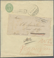 GA Niederländisch-Indien: 1905. Switzerland Postal Stationery Wrapper 5c Green Cancelled By St Gallen Date Stamp '29th A - Indes Néerlandaises