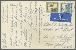 GA/ Palästina - Stempel: LYDDA AIRPORT (type D3): 1947 (26.3.), Registered Letter From India With Very Fine 'LYDDA AIR P - Palestina