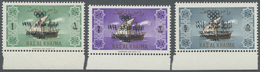 ** Ras Al Khaima: 1965, "OLYMPIC TOKYO 1964" Overprints, Complete Set With Double Overprint, Unmounted Mint. - Ra's Al-Chaima