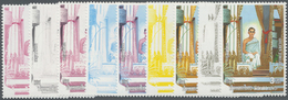 ** Thailand: 1996. Progressive Proof (8 Phases) For The First 3b Value Of The GOLDEN JUBILEE Series Showing "Royal Ablut - Thaïlande