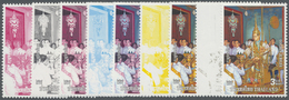** Thailand: 1996. Progressive Proof (8 Phases) For The Second 3b Value Of The GOLDEN JUBILEE Series Showing "Pouring Of - Thaïlande