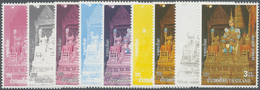 ** Thailand: 1996. Progressive Proof (8 Phases) For The Third 3b Value Of The GOLDEN JUBILEE Series Showing "Grand Audie - Thaïlande