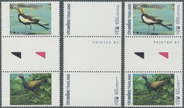 ** Thailand: 1997. Progressive Proof (9 Phases Inclusive Original) In Vertical Gutter Pairs For The Two 3b Values Of The - Thailand