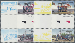 ** Thailand: 1997. Progressive Proof (9 Phases Inclusive Original) As Vertical Gutter Pairs For The Two 9b Values Of The - Thaïlande