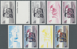 ** Thailand: 1997. Progressive Proof (8 Phases) For The Second 9b Value Of The Letter Writing Week Set Showing "Motor Tr - Thaïlande