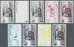 ** Thailand: 1997. Progressive Proof (8 Phases) For The Second 9b Value Of The Letter Writing Week Set Showing "Motor Tr - Thailand