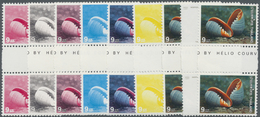 ** Thailand: 1997. Progressive Proof (9 Phases Inclusive Original) In Vertical Gutter Pairs For The Second 9b Value Of T - Thaïlande