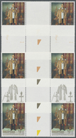 ** Thailand: 1999. Progressive Proof (11 Phases Inclusive Original) In Horizontal Gutter Pairs For Twice The 12b Value O - Thailand