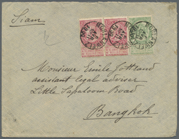 Br Thailand - Besonderheiten: 1900. Envelope Addressed To The 'Legal Advisor Of The Siamese Government, Bangkok' Bearing - Thailand