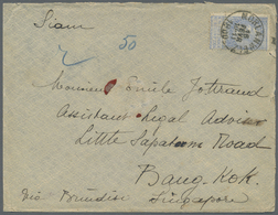 Br Thailand - Besonderheiten: 1900. Envelope Addressed To The 'Legal Advisor Of The Siamese Government, Bangkok' Endorse - Thaïlande