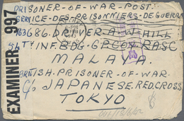 Br Thailand - Besonderheiten: 1942: PRISONER OF WAR MAlL. BURMA THAl RAILWAY. Stampless Envelope Endorsed 'Prisoner Of W - Thaïlande