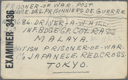 Br Thailand - Besonderheiten: 1942, PRISONER OF WAR MAlL. BURMA THAI RAILWAY. Stampless Envelope Endorsed 'Prisoner Of W - Thaïlande