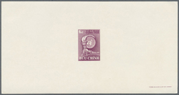 Vietnam - Besonderheiten: 1958, Epreuves De Luxe (14 Of 5 Issues) W. Imprint De La Rue London, Some With Tone Spots. - Vietnam