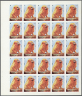 ** Schardscha / Sharjah: 1972. Progressive Proof (5 Phases) In Complete Sheets Of 25 For The 1r Value Of The MONKEYS Ser - Sharjah