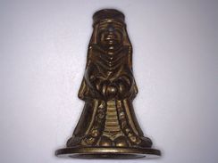 Delcampe - FIGURINE KINDER METAL REINE EN METAL - Metallfiguren