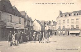 35-LA GUERCHE-DE BRETAGNE- LA PLACE DE LA MAIRIE - La Guerche-de-Bretagne