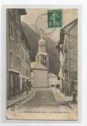 74 Haute Savoie - Thones La Rue Des Chats 1910 Hotel Du Commerce - Thônes