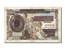 Billet, Serbie, 1000 Dinara On 500 Dinara, 1941, 1941-05-01, KM:24, TTB+ - Servië