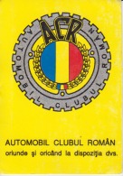 Romania Calendar 1995 ACR Automobile Club Romania - Small : 1991-00