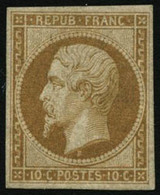 ** N°9e 10c Bistre, Réimp - TB - 1852 Louis-Napoleon