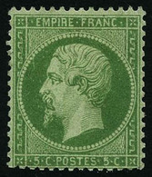 ** N°20 5c Vert - TB - 1862 Napoleon III