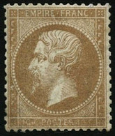 ** N°21 10c Bistre - TB - 1862 Napoleon III