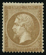 ** N°21 10c Bistre - B - 1862 Napoleon III