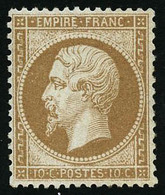 * N°21 10c Bistre - TB - 1862 Napoleon III