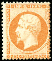 ** N°23 40c Orange - TB - 1862 Napoleon III