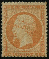 * N°23 40c Orange - TB - 1862 Napoleon III