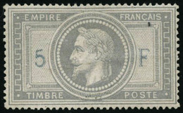 ** N°33 5F Empire, Fraicheur Postale Signé Calves Et JF Brun - TB - 1863-1870 Napoleon III With Laurels