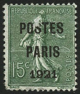 * N°28 15c Vert Olive - TB - Other & Unclassified