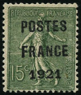 ** N°34 15c Vert-olive - TB - Other & Unclassified