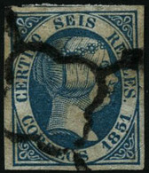 Oblit. N°10 6r Bleu - TB - Other & Unclassified