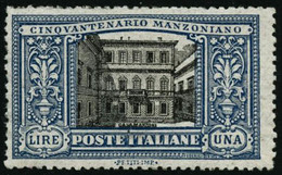 ** N°150 Manzoni, 1l Bleu Et Noir - TB - Unclassified